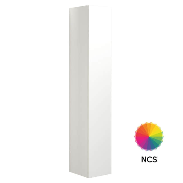 Dansani Inzo Urban Urban Glatt Høyskap Slim 1 dør NCS farge / 30cm Versjon A / Høyre hengslet Dansani Høyskap bad DA-U45-1199