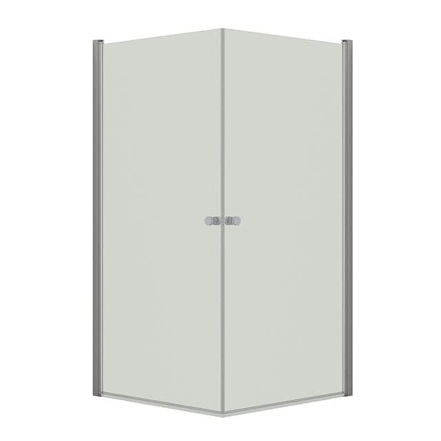 Dansani Match A+A Dusjhjørne Rett Sateng / 100x100cm / Klart glass Dansani Dusjhjørne BUN-A101101-01KL