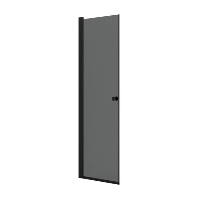 Dansani Match A Dusjdør Rett B70-100xH200cm Svart matt / 70cm / Tonet glass Dansani Dusjdør DA-A71-04