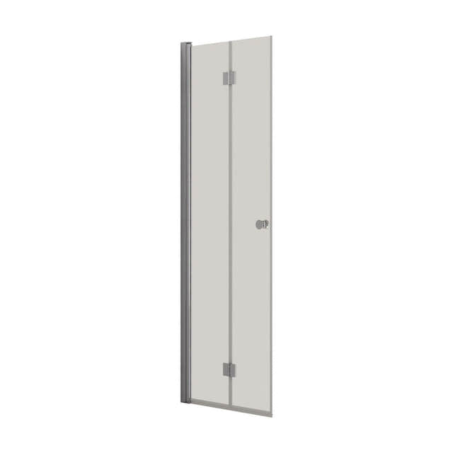 Dansani Match B Foldedør B70-100xH200cm Krom / 70cm / Klart glass Dansani Dusjdør DA-B71-05