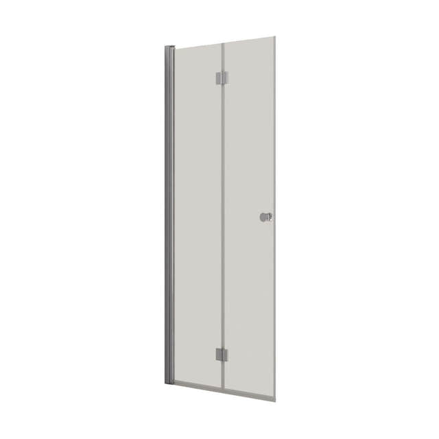 Dansani Match B Foldedør B70-100xH200cm Krom / 90cm / Klart glass Dansani Dusjdør DA-B91-05