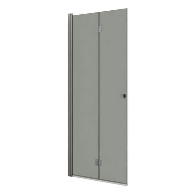Dansani Match B Foldedør B70-100xH200cm Sateng / 100cm / Isglass Dansani Dusjdør DA-B101-02