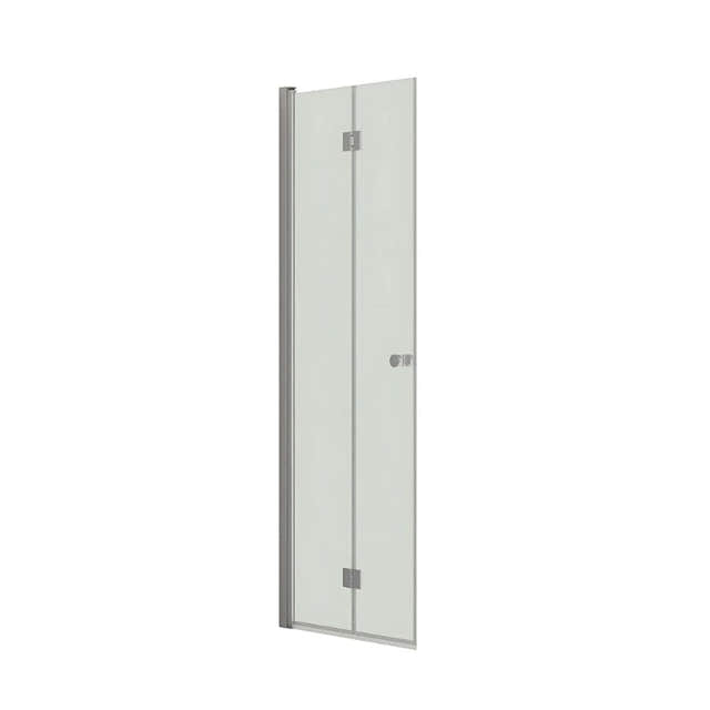 Dansani Match B Foldedør Sateng / 70cm / Klart glass Dansani Dusjdør DA-B71-01