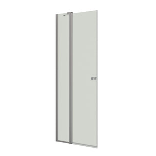 Dansani Match C Dusjdør med sidepanel B90-100xH200cm