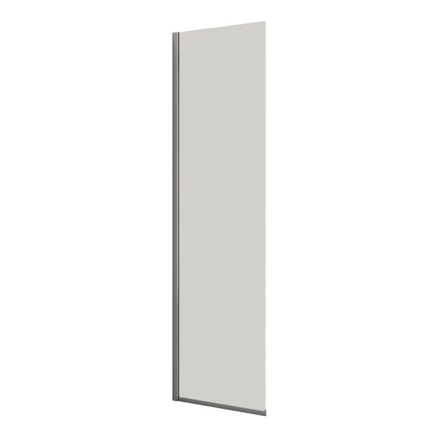 Dansani Match D Fastvegg B70-140xH197,5cm Krom / 50cm / Klart glass Dansani Dusjvegg DA-D51-05