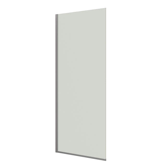 Dansani Match D Fastvegg Sateng / 100cm / Klart glass Dansani Dusjvegg DA-D101-01