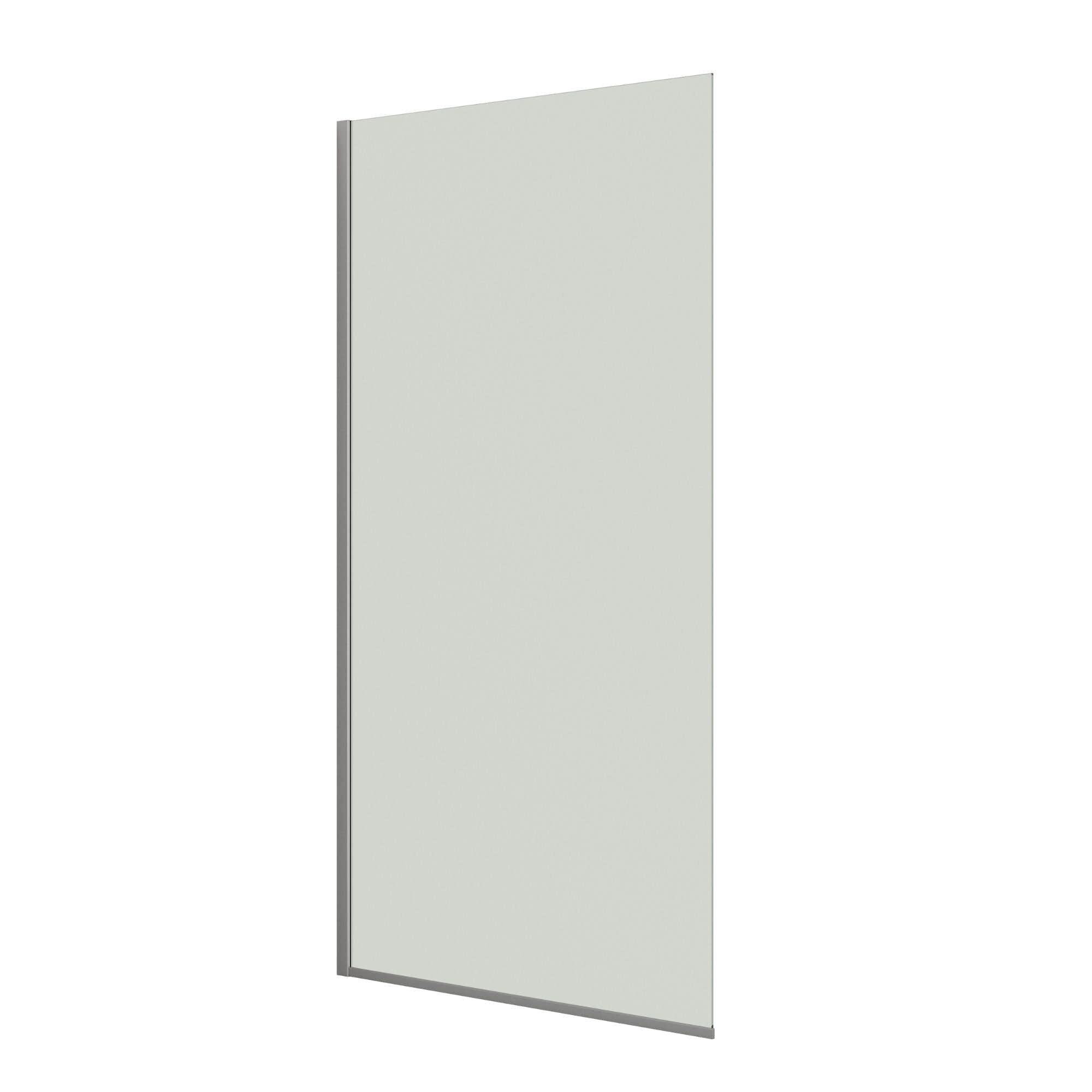 Dansani Match D Fastvegg Sateng / 120cm / Klart glass Dansani Dusjvegg DA-D121-01