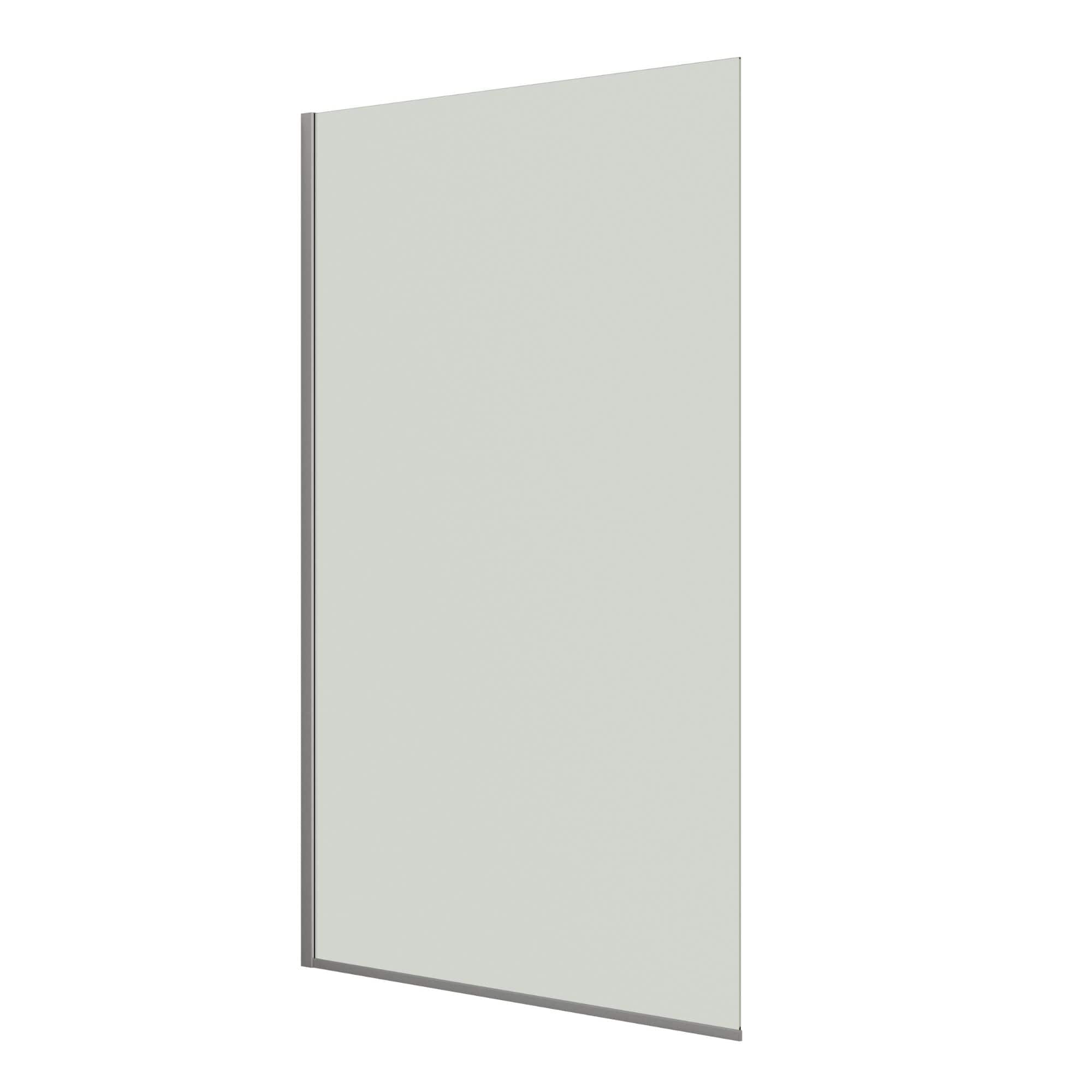 Dansani Match D Fastvegg Sateng / 140cm / Klart glass Dansani Dusjvegg DA-D141-01