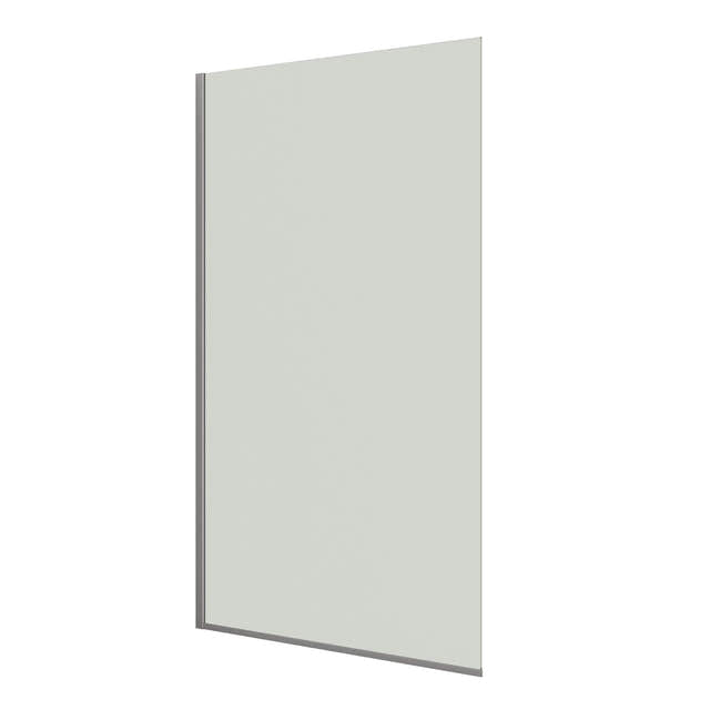 Dansani Match D Fastvegg Sateng / 140cm / Klart glass Dansani Dusjvegg DA-D141-01