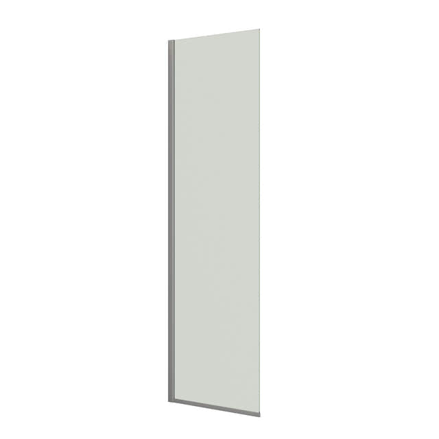 Dansani Match D Fastvegg Sateng / 50cm / Klart glass Dansani Dusjvegg DA-D51-01