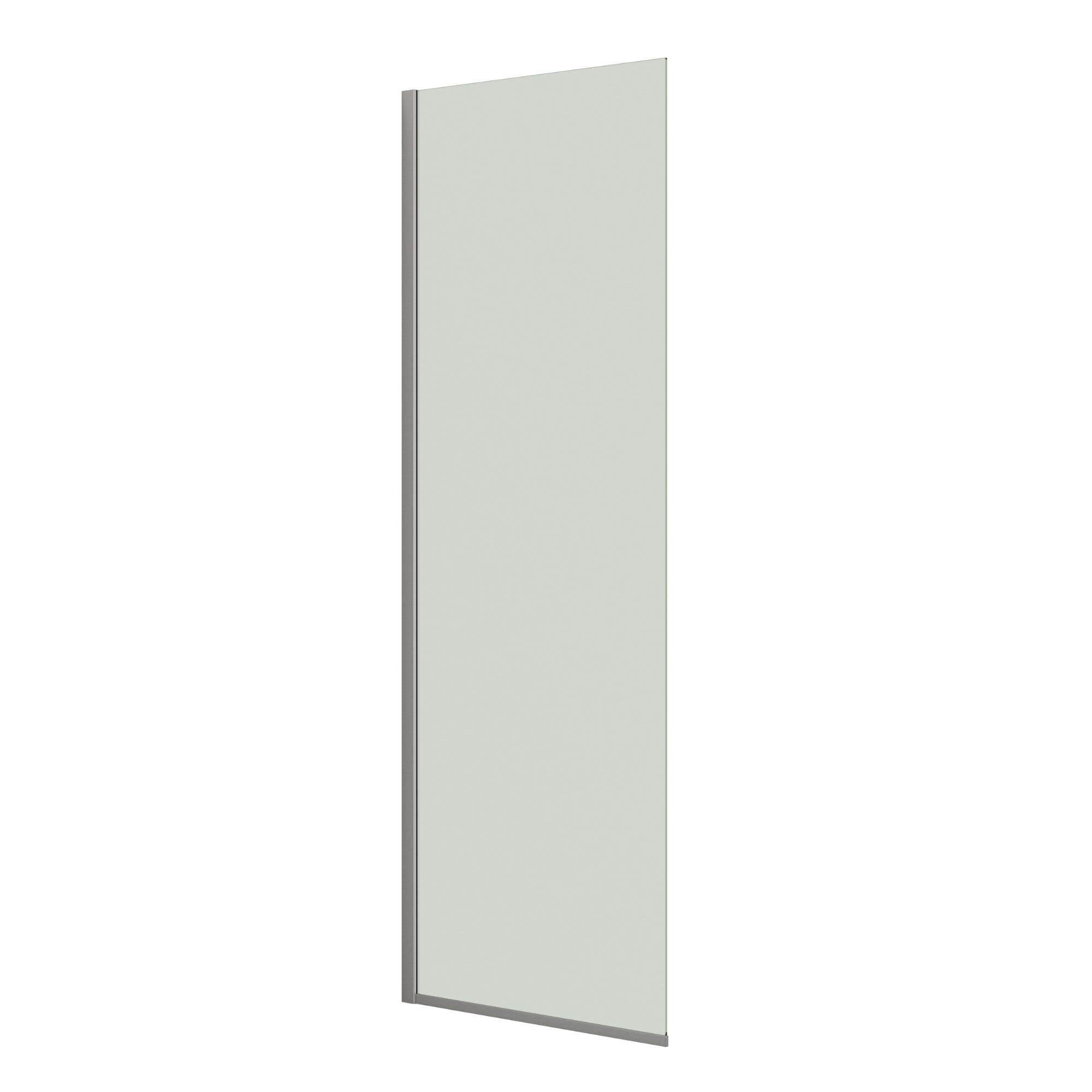 Dansani Match D Fastvegg Sateng / 80cm / Klart glass Dansani Dusjvegg DA-D81-01