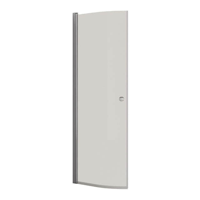Dansani Match E Halvrund Dusjdør Krom / 90cm / Klart glass Dansani Dusjdør DA-E91-05