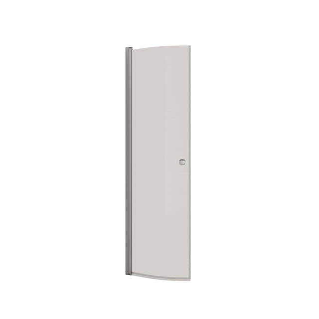 Dansani MATCH E Halvrund Dusjdør Sateng / 80cm / Klart glass Dansani Dusjdør DA-E81-01