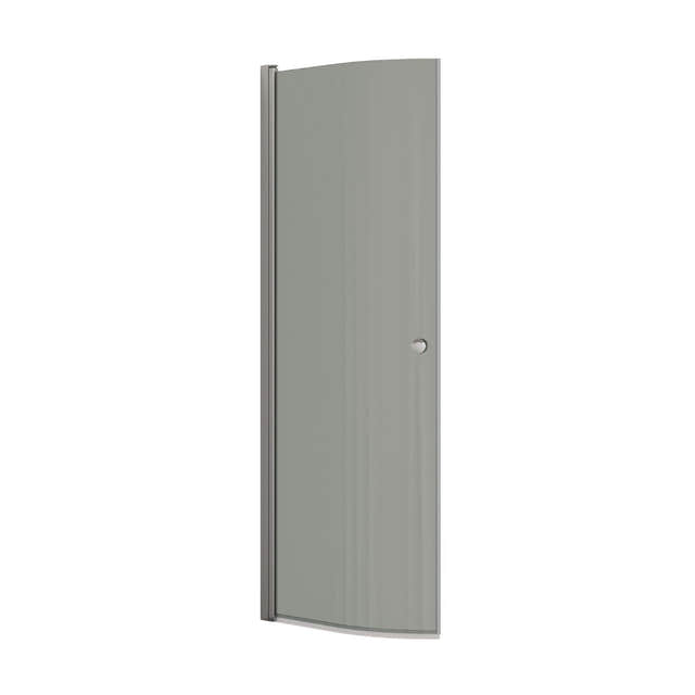 Dansani MATCH E Halvrund Dusjdør Sateng / 90cm / Isglass Dansani Dusjdør DA-E91-02