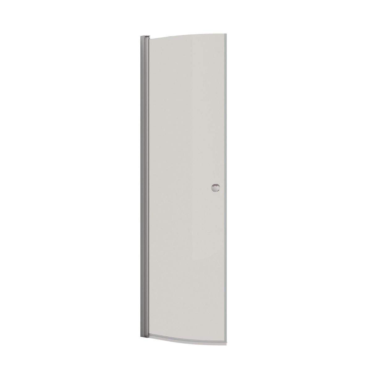 Dansani MATCH E Halvrund Dusjdør Sateng / 90cm / Klart glass Dansani Dusjdør DA-E91-01