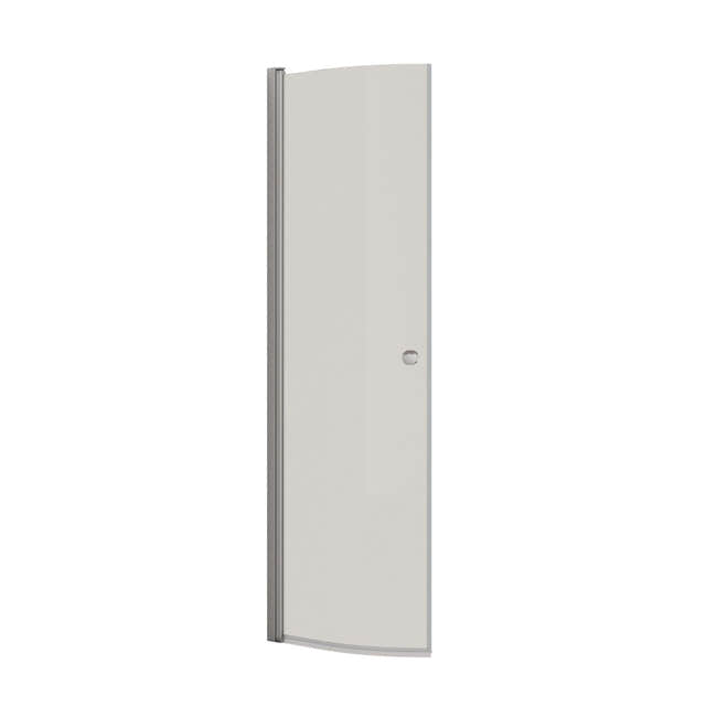 Dansani MATCH E Halvrund Dusjdør Sateng / 90cm / Klart glass Dansani Dusjdør DA-E91-01
