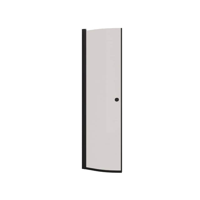 Dansani MATCH E Halvrund Dusjdør Svart matt / 80cm / Klart glass Dansani Dusjdør DA-E81-03