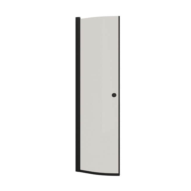 Dansani MATCH E Halvrund Dusjdør Svart matt / 90cm / Klart glass Dansani Dusjdør DA-E91-03
