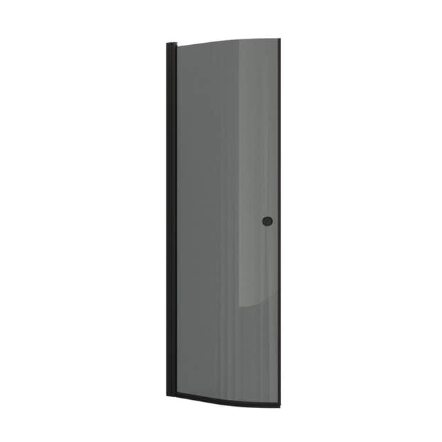 Dansani Match E Halvrund Dusjdør Svart matt / 90cm / Tonet glass Dansani Dusjdør DA-E91-04
