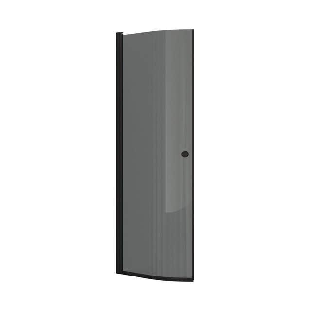 Dansani MATCH E Halvrund Dusjdør Svart matt / 90cm / Tonet glass Dansani Dusjdør DA-E91-04