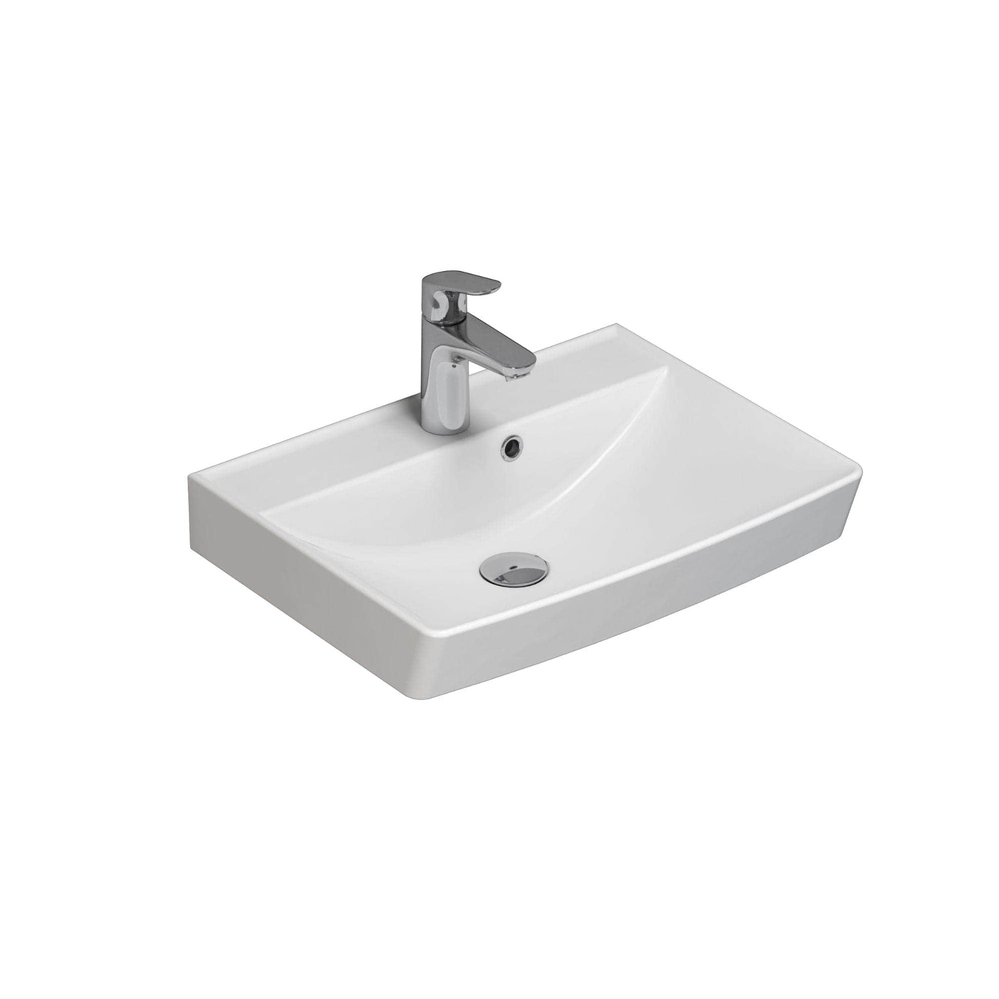 Dansani Mido+ Capella Slim Møbelservant B52-82xD40,5cm Hvit / 50cm Dansani Møbelservant DA-535905003