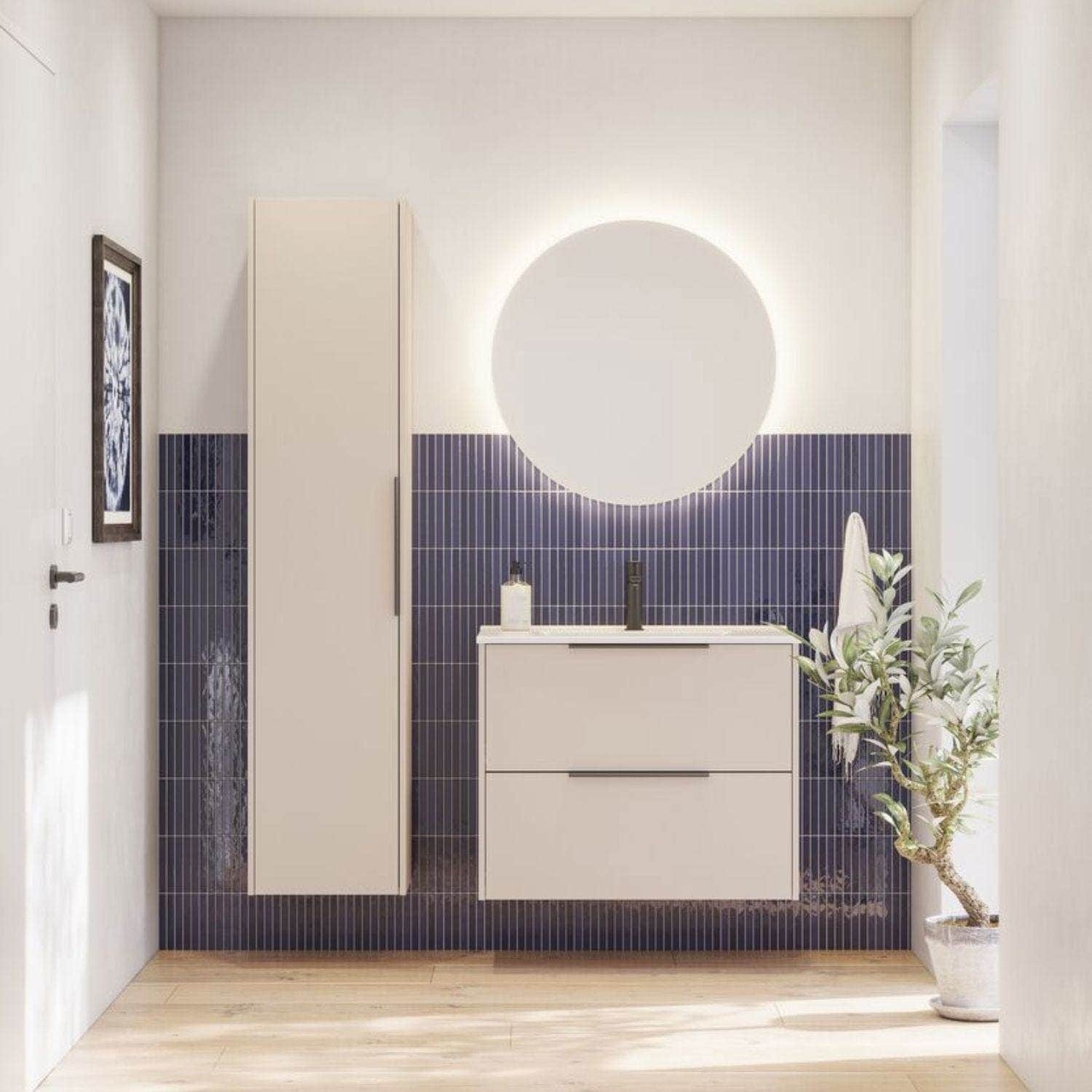 Dansani Mido+ Classic Glatt Servantskap 2 Skuff Dansani Servantskap