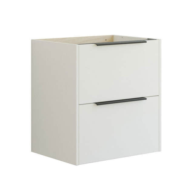 Dansani Mido+ Classic Glatt Servantskap 2 Skuff Hvit matt / 60cm Dansani Servantskap DA-N27-1010
