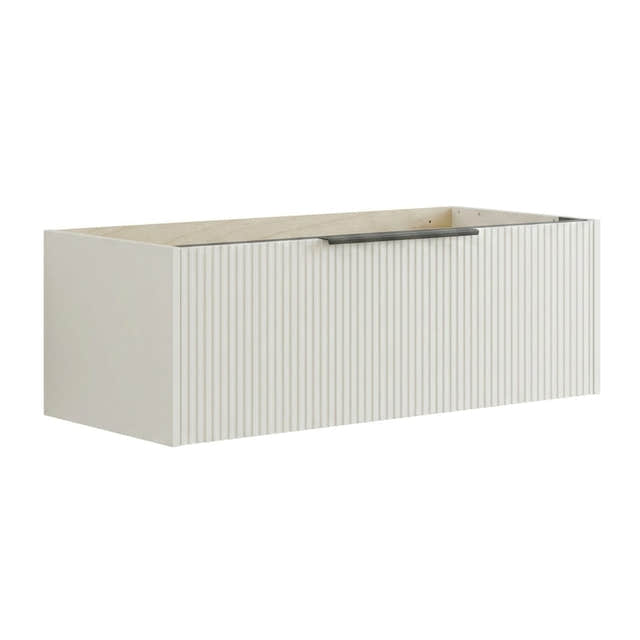 Dansani MIDO+ Classic Stripet Servantskap 1 Skuff Hvit matt / 100cm Dansani Servantskap DA-N23-N010