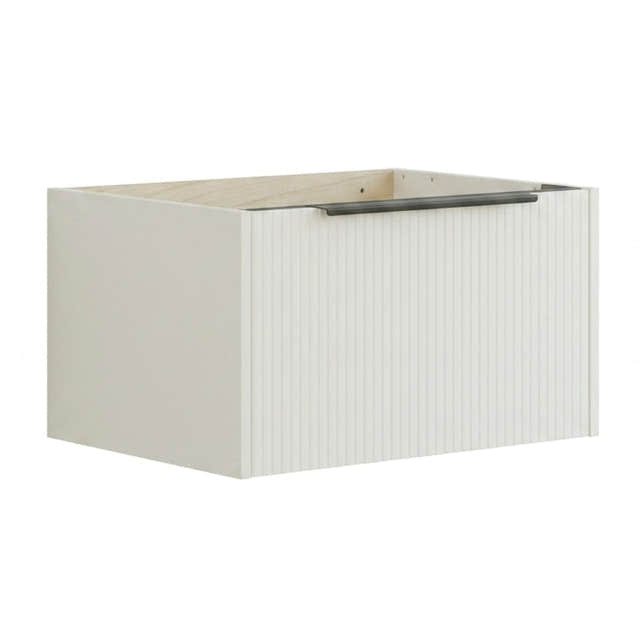 Dansani MIDO+ Classic Stripet Servantskap 1 Skuff Hvit matt / 60cm Dansani Servantskap DA-N21-N010