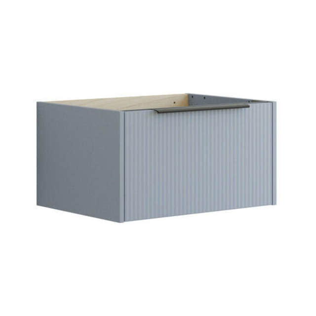 Dansani Mido+ Classic Stripet Servantskap 1 Skuff Lyseblå matt / 60cm Dansani Servantskap DA-N21-N016