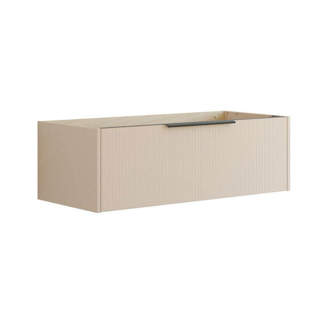Dansani Mido+ Classic Stripet Servantskap 1 Skuff Sand matt / 100cm Dansani Servantskap DA-N23-N034