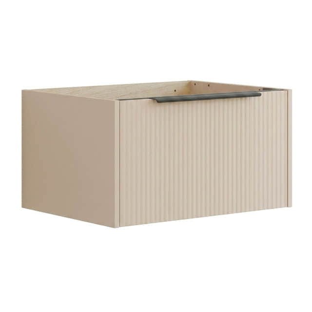 Dansani MIDO+ Classic Stripet Servantskap 1 Skuff Sand matt / 60cm Dansani Servantskap DA-N21-N034