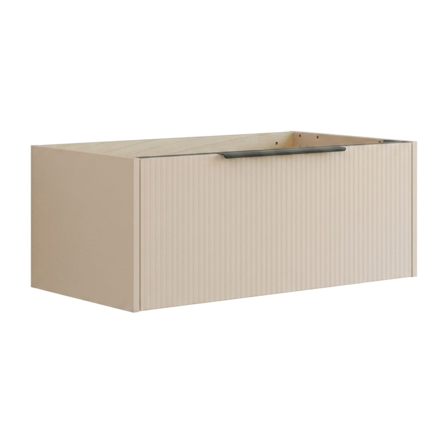 Dansani MIDO+ Classic Stripet Servantskap 1 Skuff Sand matt / 80cm Dansani Servantskap DA-N22-N034