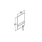 Dansani Mido+ Classic Varmeplate 300x500mm
