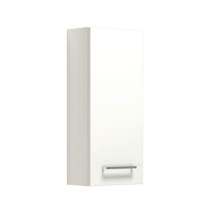 Dansani Mido+ Glatt Overskap 1 dør B30xH70xD19cm Hvit matt / Høyre hengslet Dansani Sideskap bad DA-P27-1110