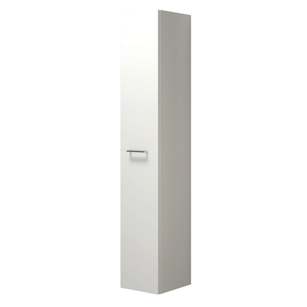 Dansani Mido+ Høyskap 1 dør B30-40xD35xH172,8cm Hvit matt / 30cm / Venstre Dansani Høyskap bad DA-P19-1210