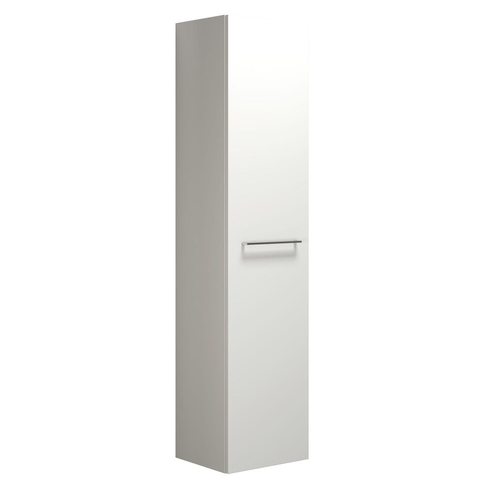 Dansani Mido+ Høyskap 1 dør B30-40xD35xH172,8cm Hvit matt / 40cm / Høyre Dansani Høyskap bad DA-P20-1110