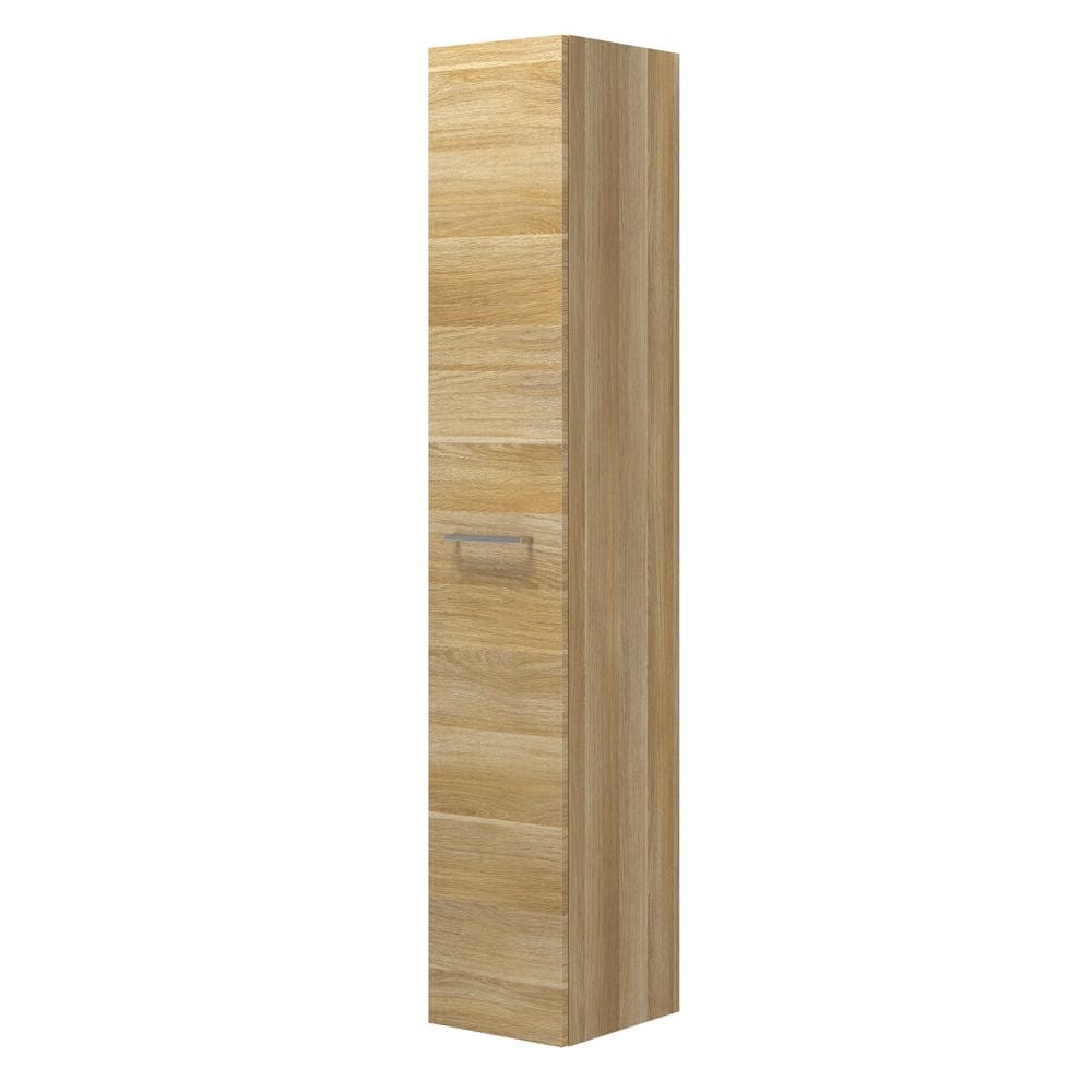 Dansani Mido+ Høyskap 1 dør B30-40xD35xH172,8cm Varm eik / 30cm / Venstre Dansani Høyskap bad DA-P19-1255