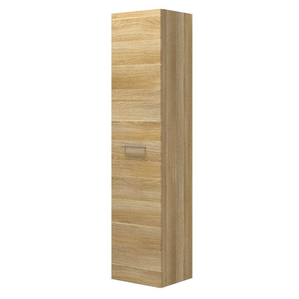 Dansani Mido+ Høyskap 1 dør B30-40xD35xH172,8cm Varm eik / 40cm / Venstre Dansani Høyskap bad DA-P20-1255