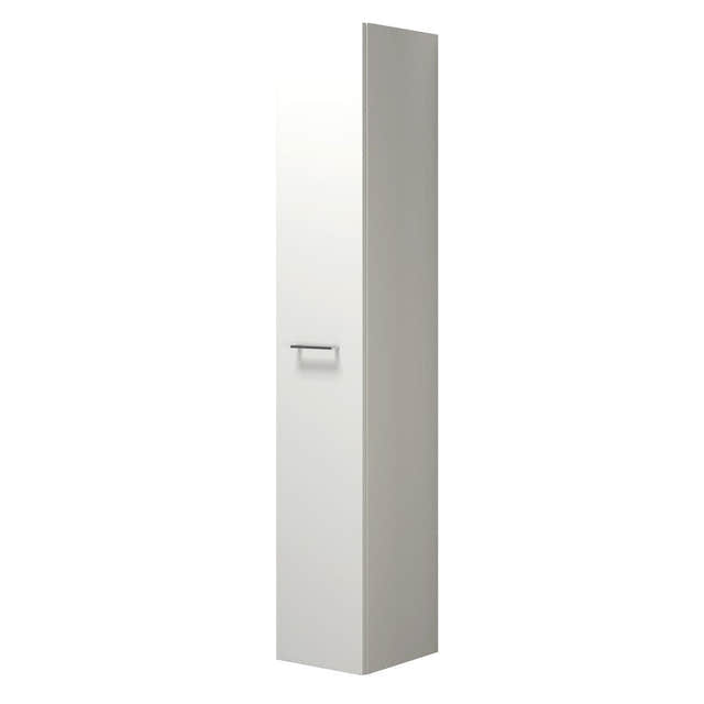 Dansani Mido+ Høyskap 1 dør Hvit matt / 30cm / Venstre Dansani Høyskap bad DA-P19-1210