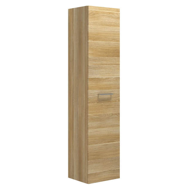 Dansani Mido+ Høyskap 1 dør Varm eik / 40cm / Høyre Dansani Høyskap bad DA-P20-1155