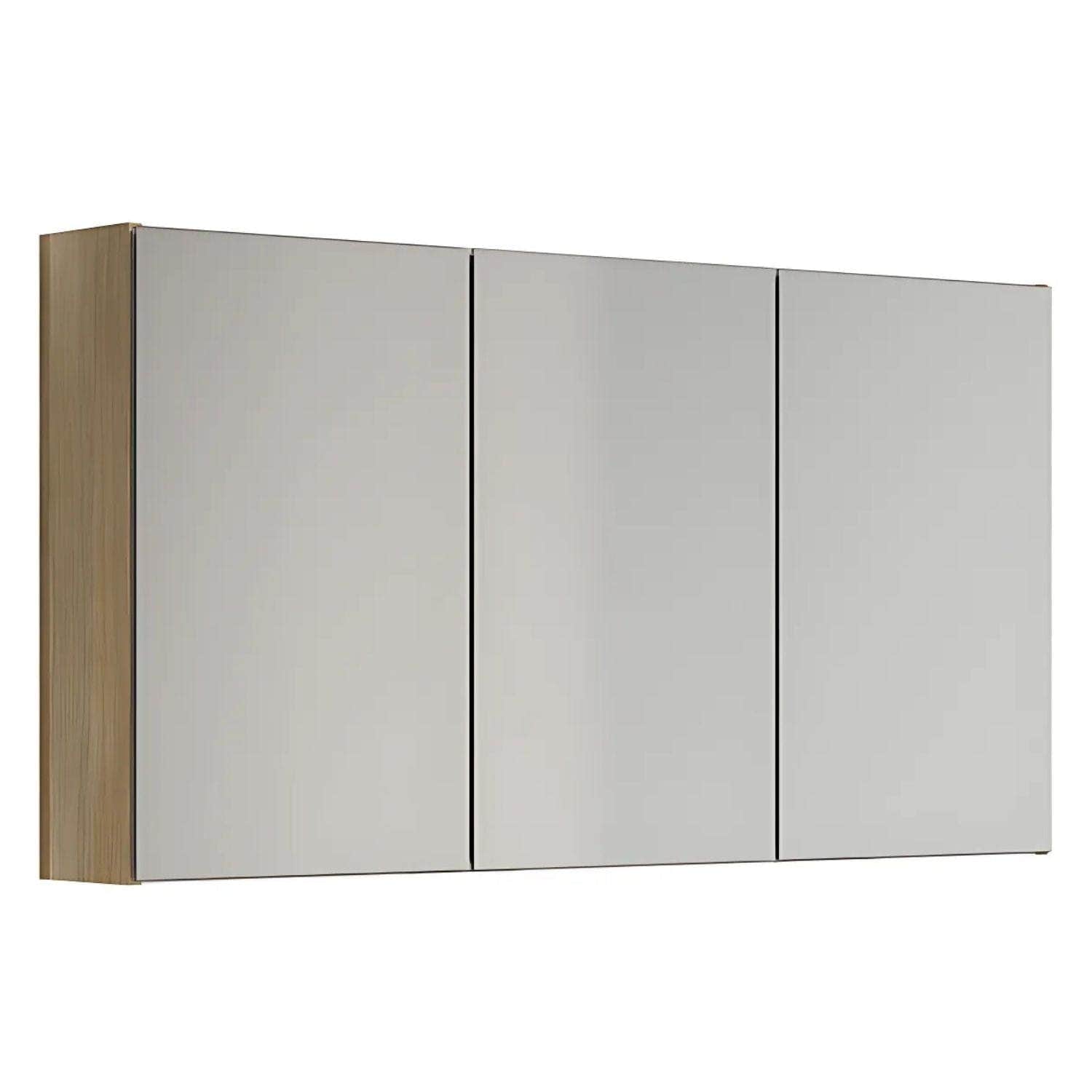 Dansani Mido+ Select Speilskap 3 dører uten lamper B120xH64cm Varm eik / 120cm Dansani Speilskap DA-S673-155
