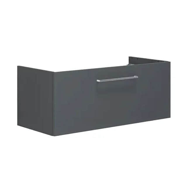 Dansani Mido+ Servantskap 1 Skuff B60-120xD44cm Grå matt / 100cm Dansani Servantskap DA-P42-1003