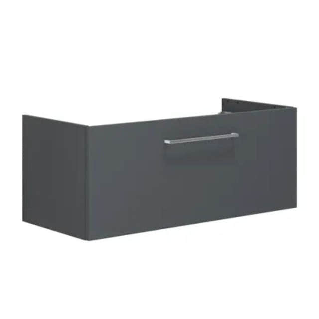 Dansani Mido+ Servantskap 1 Skuff B60-120xD44cm Grå matt / 120cm Dansani Servantskap DA-P43-1003