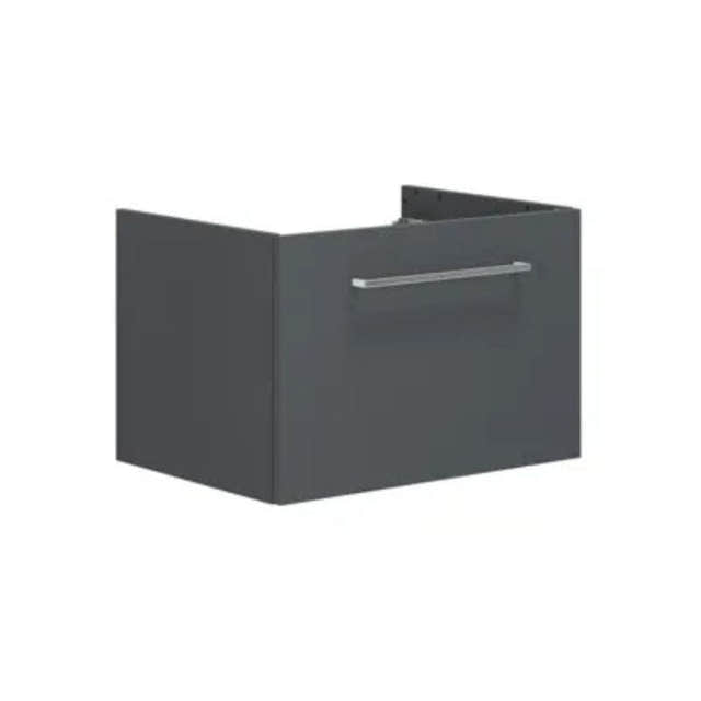 Dansani Mido+ Servantskap 1 Skuff B60-120xD44cm Grå matt / 60cm Dansani Servantskap DA-P40-1003