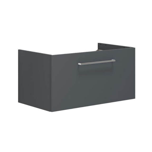 Dansani Mido+ Servantskap 1 Skuff B60-120xD44cm Grå matt / 80cm Dansani Servantskap DA-P41-1003