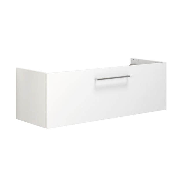 Dansani Mido+ Servantskap 1 Skuff B60-120xD44cm Hvit høyglans / 120cm Dansani Servantskap DA-P43-1012