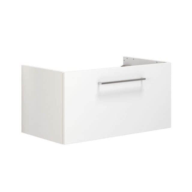 Dansani Mido+ Servantskap 1 Skuff B60-120xD44cm Hvit høyglans / 80cm Dansani Servantskap DA-P41-1012