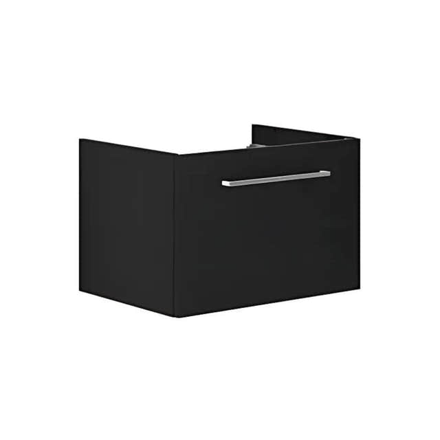 Dansani Mido+ Servantskap 1 Skuff B60-120xD44cm Svart struktur / 60cm Dansani Servantskap DA-P40-1029