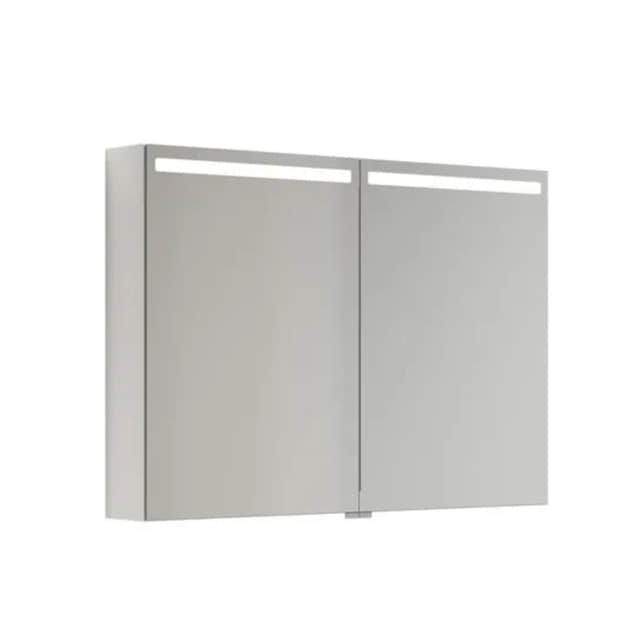 Dansani MIDO+ Top Speilskap LED Hvit høyglans / 100cm Dansani Speilskap DA-S510-112